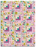 Riley Blake Pre-Cut 12-Block Log Cabin Quilt Kit - The Genesis Of A Journey