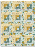 Matt's Riley Blake Pre-Cut 12-Block Log Cabin Quilt Kit - Renew