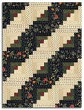 Moda Kansas Troubles Quilters Pre-cut 12 Block Log Cabin Quilt Kit - Quail Run