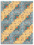 Riley Blake Pre-Cut 12-Block Log Cabin Quilt Kit - Thimbelina & The Sewing Fairies