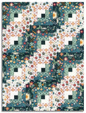 Matt's Riley Blake Pre-Cut 12-Block Log Cabin Quilt Kit - Where The Wildflowers Are