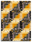 Matt's Studio E Pre-cut 12 Block Log Cabin Quilt Kit - Haunted Acre Wood