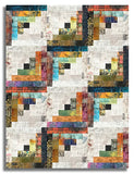 Free Spirit Pre-cut 12 Block Log Cabin Quilt Kit - Abandoned