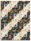 Andover Pre-Cut 12 Block Log Cabin Quilt Kit - Farmer's Daughter