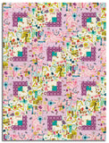 Riley Blake Pre-Cut 12-Block Log Cabin Quilt Kit - The Genesis Of A Journey