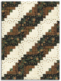 Matt's Moda Pre-cut 12 Block Log Cabin Quilt Kit - Northwoods Lodge