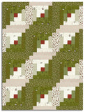 Matt's Moda Pre-cut 12 Block Log Cabin Quilt Kit - Chilly