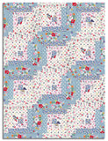 Matt's Riley Blake Pre-Cut 12-Block Log Cabin Quilt Kit - CK Signature Collection