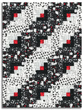 Matt's Timeless Treasures Pre-Cut 12 Block Log Cabin Quilt Kit - Smitten Kitten