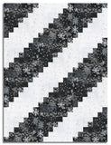 Hoffman Pre-Cut 12 Block Log Cabin Quilt Kit - Midnight Perch