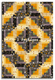 Matt's Studio E Pre-cut 12 Block Log Cabin Quilt Kit - Haunted Acre Wood