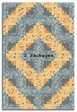 Riley Blake Pre-Cut 12-Block Log Cabin Quilt Kit - Thimbelina & The Sewing Fairies