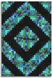 Matt's Timeless Treasures Pre-Cut 12 Block Log Cabin Quilt Kit - Endless Sky