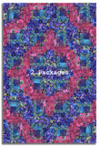 Hoffman Pre-Cut 12 Block Log Cabin Quilt Kit - Bloom!
