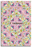 Riley Blake Pre-Cut 12-Block Log Cabin Quilt Kit - The Genesis Of A Journey