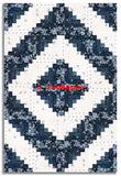 Matt's Moda Pre-cut 12 Block Log Cabin Quilt Kit - Breathtaking Blues