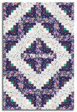 Windham Pre-Cut 12 Block Log Cabin Quilt Kit - Serafina