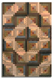 Andover Pre-Cut 12 Block Log Cabin Quilt Kit - Jo Morton