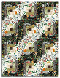 Matt's Free Spirit Pre-cut 12 Block Log Cabin Quilt Kit - Last Fall In Japan