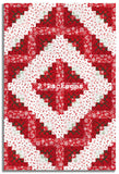 Henry Glass & Co. Pre-Cut 12 Block Log Cabin Quilt Kit - Tailgate Traditions