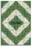 Clothworks Pre-cut 12 Block Log Cabin Quilt Kit - Santa Paws