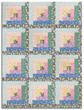 Matt's Riley Blake Pre-Cut 12-Block Log Cabin Quilt Kit - Traditional 30's