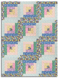 Matt's Riley Blake Pre-Cut 12-Block Log Cabin Quilt Kit - Traditional 30's