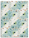 Riley Blake Pre-Cut 12-Block Log Cabin Quilt Kit - Baby Boy - Blue