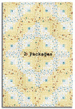 Riley Blake Pre-Cut 12-Block Log Cabin Quilt Kit - Baby Boy - Yellow