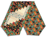 Matt's Free Spirit Pre-Cut Log Cabin Table Runner Kit - Christmas Pets - Cats