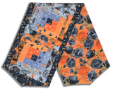 Moda Pre-cut Log Cabin Table Runner Kit - Coven - Dusk