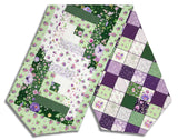 Matt's Clothworks Pre-Cut Log Cabin Table Runner Kit - Chateau En Fleur - Forest