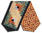 Clothworks Pre-Cut Log Cabin Table Runner Kit - Emerald Hollow - Green