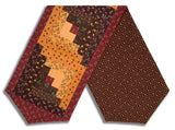 Moda Kansas Troubles Moda Pre-cut Log Cabin Table Runner Kit - Flannel Season - Mahogany