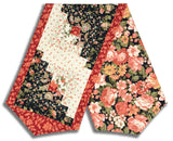 Moda 3 Sisters Pre-cut Log Cabin Table Runner Kit - Ambiance - Midnight