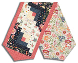 Moda Pre-cut Log Cabin Table Runner Kit - Fieldrush - Portobello
