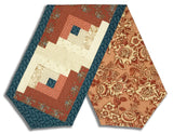 Moda Pre-cut Log Cabin Table Runner Kit - Miss Mollie - Red