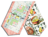 Matt's Riley Blake Pre-Cut Log Cabin Table Runner Kit - Egg Hunt