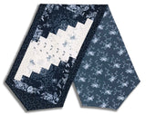 Matt's Moda Pre-cut Log Cabin Table Runner Kit - Breathtaking Blues