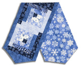 Matt's Northcott Pre-Cut Log Cabin Table Runner Kit - Winter Twilight