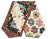 Andover Pre-Cut Log Cabin Table Runner Kit - Farmer's Daughter