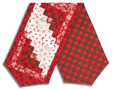 Matt's Henry Glass & Co. Pre-Cut Log Cabin Table Runner Kit - Tailgate Traditions
