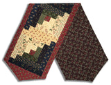Moda Kansas Troubles Moda Pre-cut Log Cabin Table Runner Kit - Flannel Season - Indigo