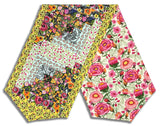 Matt's Free Spirit Pre-Cut Log Cabin Table Runner Kit - Springtime Splendour
