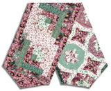 Matt's Blank Quilting Pre-Cut Log Cabin Table Runner Kit - Lush & Lavish