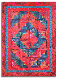 Free Spirit Kaffe Fassett Pre-cut 12 Block Log Cabin Quilt Kit - Razzmatazz