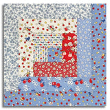 Moda Pre-cut 12 Block Log Cabin Quilt Kit - 30's Playtime 2025