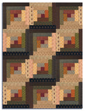 Andover Pre-Cut 12 Block Log Cabin Quilt Kit - Jo Morton