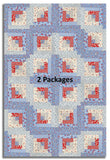 Moda Pre-cut 12 Block Log Cabin Quilt Kit - 30's Playtime 2025
