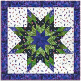 Clothworks Digital Lone Star Pre-Cut Wall Hanging Kit - Midnight Dreams